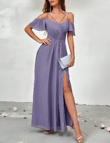 Rochie lunga SHEIN, mov