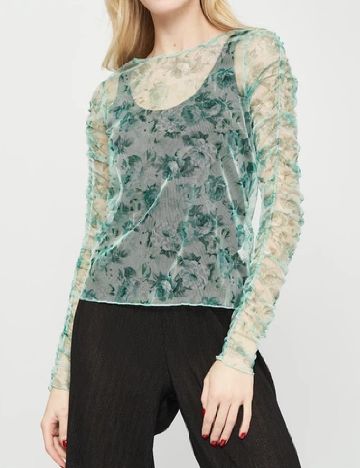 Bluza Zara, verde