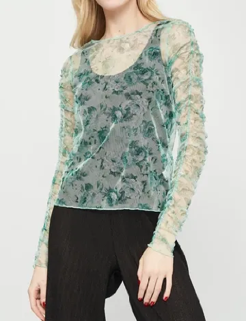Bluza Zara, verde