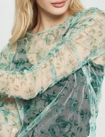 Bluza Zara, verde