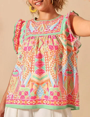 Bluza SHEIN CURVE, mix culori