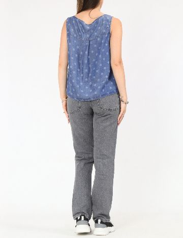 Top Pull&Bear, albastru