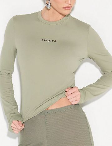 Bluza KIZN, verde