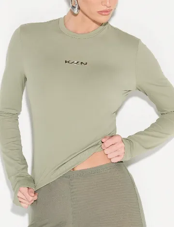 Bluza KIZN, verde