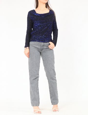 Bluza Zara, albastru