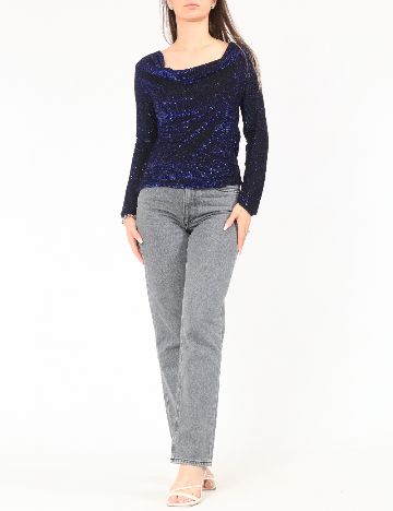 Bluza Zara, albastru