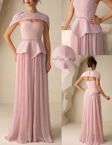 Rochie lunga SHEIN, roz