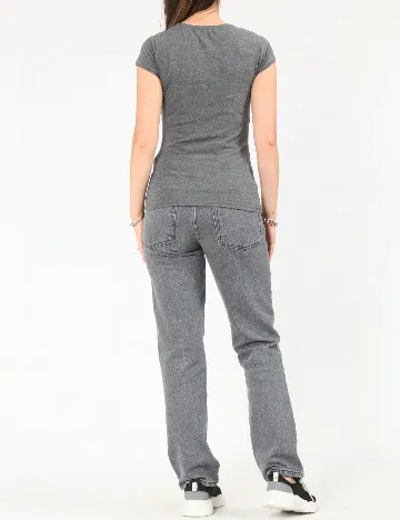 Tricou Pull&Bear, gri