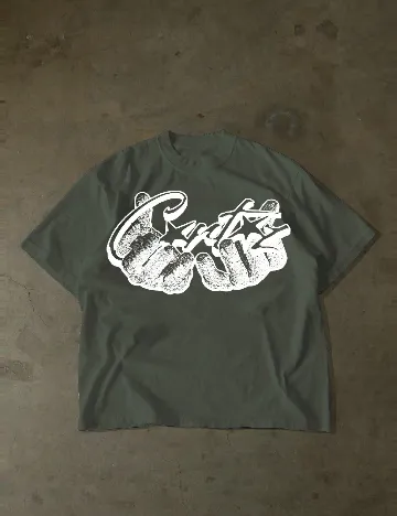 Tricou SHEIN, verde