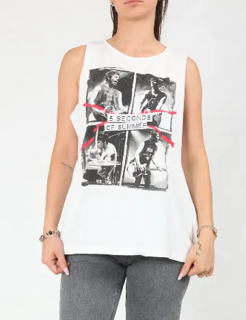 Maiou Pull&Bear, alb