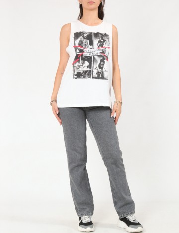 Maiou Pull&Bear, alb