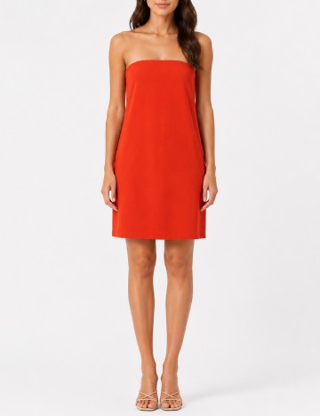 Rochie scurta ASOS, portocaliu
