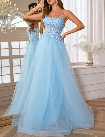 Rochie lunga SHEIN, bleu