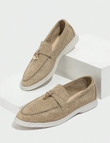 Mocasini SHEIN, bej