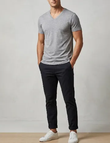 Tricou Bershka, gri