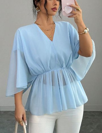 Bluza SHEIN, albastru