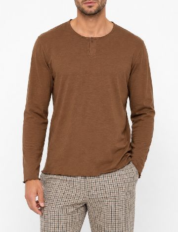 Bluza Pull&Bear, maro