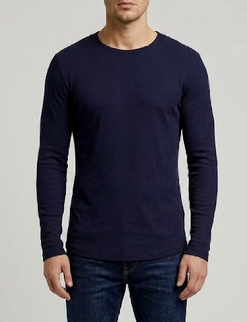 Bluza Pull&Bear, bleumarin