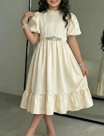 Rochie Shein Kids, crem