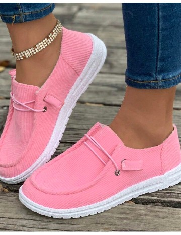 Mocasini SHEIN, roz