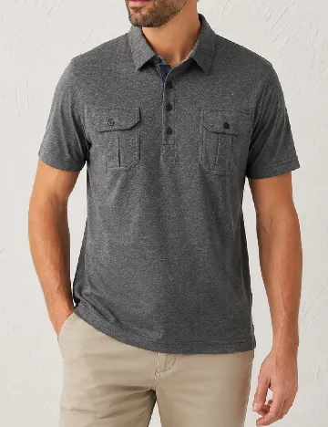 Tricou Pull&Bear, gri