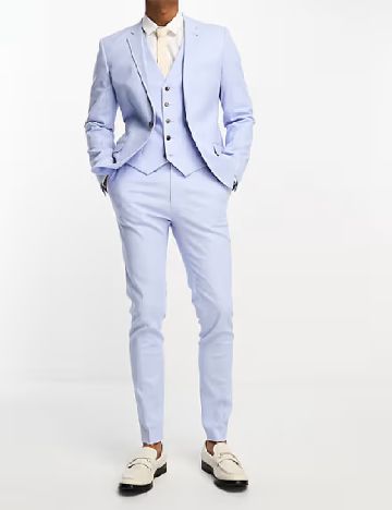 Pantaloni ASOS, bleu