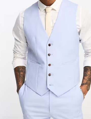 Pantaloni ASOS, bleu
