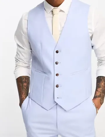 Pantaloni ASOS, bleu