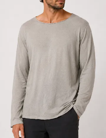 Bluza Pull&Bear, gri