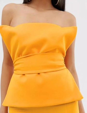 Rochie medie ASOS, portocaliu