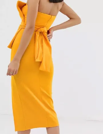 Rochie medie ASOS, portocaliu