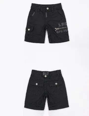Pantaloni scurti Zara, negru