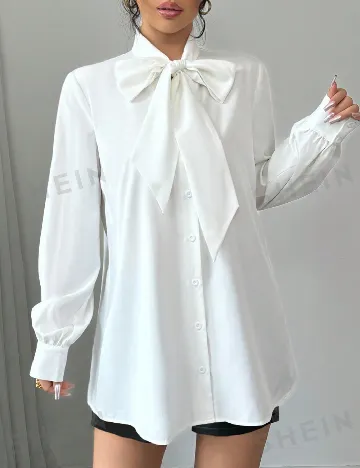 Camasa Oversize SHEIN, alb