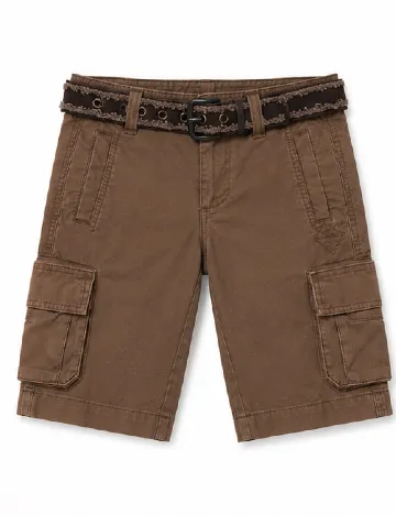 Pantaloni scurti Zara, maro