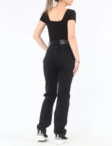 Blugi Reclaimed Vintage, negru
