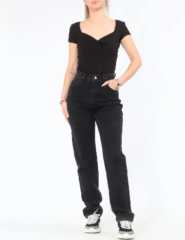 Blugi Reclaimed Vintage, negru