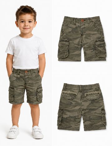 Pantaloni scurti Zara, verde
