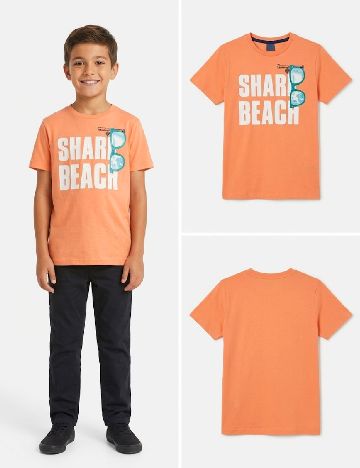 Tricou Zara, portocaliu
