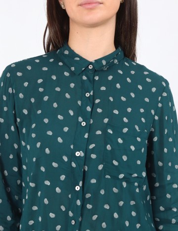 Camasa Pull&Bear, verde