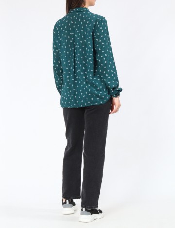Camasa Pull&Bear, verde