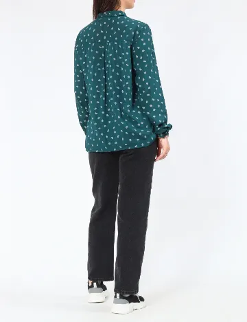Camasa Pull&Bear, verde