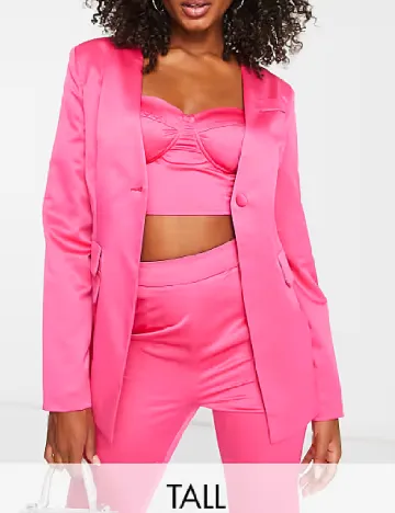 Sacou extro&vert, roz
