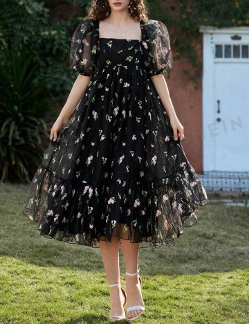 Rochie medie SHEIN, negru