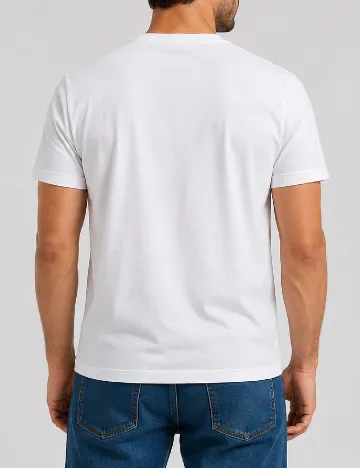 Tricou Pull&Bear, alb