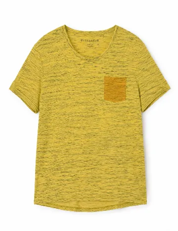 Tricou Pull&Bear, galben