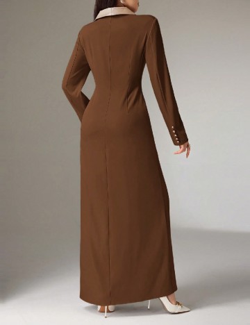 Rochie lunga SHEIN, maro