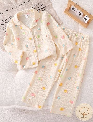 Pijama Shein Kids, mix culori