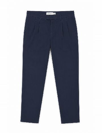 Pantaloni Topman, bleumarin