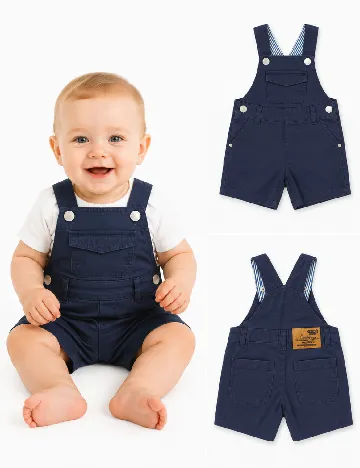 Salopeta Zara, bleumarin