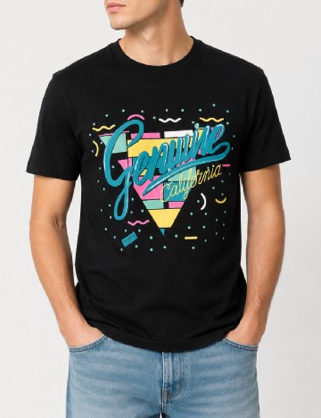 Tricou Pull&Bear, negru